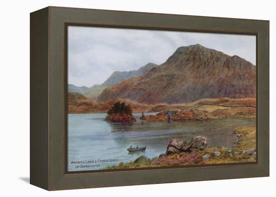 Arthog Lake and Cader Idris, Nr. Barmouth-Alfred Robert Quinton-Framed Premier Image Canvas