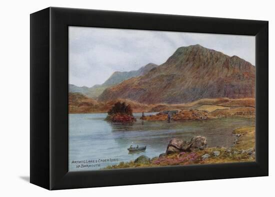 Arthog Lake and Cader Idris, Nr. Barmouth-Alfred Robert Quinton-Framed Premier Image Canvas
