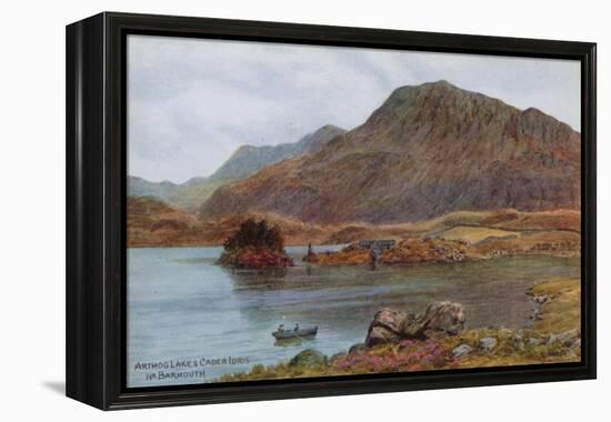 Arthog Lake and Cader Idris, Nr. Barmouth-Alfred Robert Quinton-Framed Premier Image Canvas