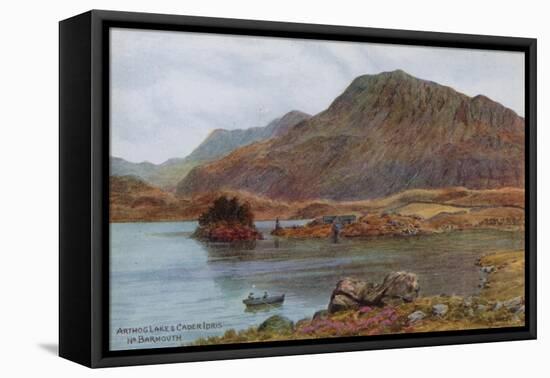 Arthog Lake and Cader Idris, Nr. Barmouth-Alfred Robert Quinton-Framed Premier Image Canvas