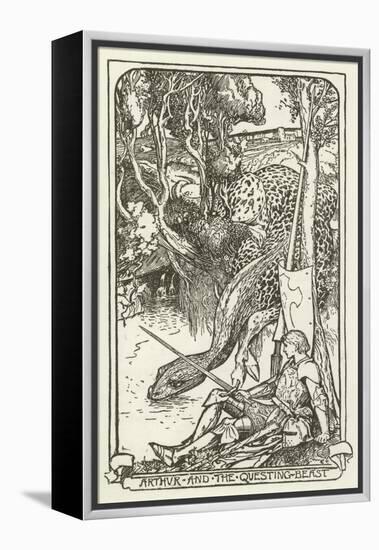 Arthur and the Questing-Beast-Henry Justice Ford-Framed Premier Image Canvas