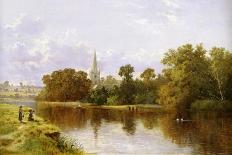 Stratford on Avon from the River-Arthur Bevan Collier-Framed Giclee Print