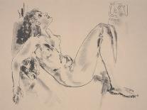 Reclining Nude (Litho)-Arthur Bowen Davies-Giclee Print