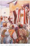 Peter Preaches to the Jews at Pentecost-Arthur C. Michael-Giclee Print