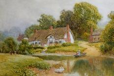 By the Cottage Gate-Arthur Claude Strachan-Giclee Print