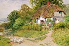 Taking Out the Washing-Arthur Claude Strachan-Giclee Print