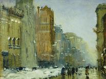 Beacon Street in Winter-Arthur Clifton Goodwin-Framed Giclee Print