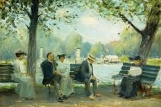 In the Public Gardens, Boston, 1904-Arthur Clifton Goodwin-Giclee Print