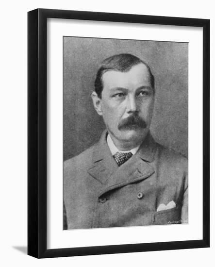 Arthur Conan Doyle, C.1920 (B/W Photo)-Roger Eliot Fry-Framed Giclee Print