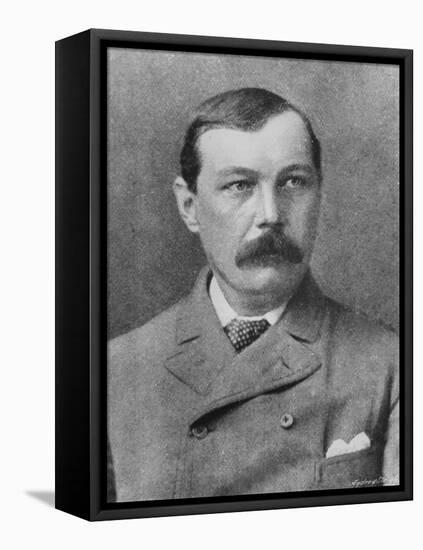 Arthur Conan Doyle, C.1920 (B/W Photo)-Roger Eliot Fry-Framed Premier Image Canvas