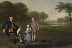 Portrait of Mr and Mrs John Broadhurst of Foston Hall, Derbyshire-Arthur Devis-Giclee Print