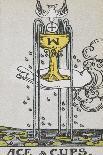 Tarot Card With Death Wearing Armor-Arthur Edward Waite-Giclee Print