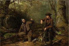 The Hunter's Dilemma, 1851-Arthur Fitzwilliam Tait-Giclee Print