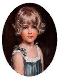 "Little Girl in Blue," Saturday Evening Post Cover, February 7, 1925-Arthur Garratt-Giclee Print