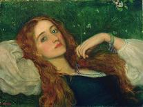 Aurora Leigh's Dismissal of Romney (The Tryst)-Arthur Hughes-Giclee Print