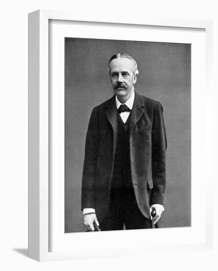 Arthur James Balfour, 1st Earl of Balfour, British Statesman and Prime Minister, 1912-null-Framed Giclee Print