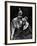 Arthur Kennedy and Lee J. Cobb in Scene from Arthur Miller's Death of a Salesman-W^ Eugene Smith-Framed Premium Photographic Print