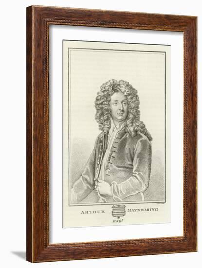 Arthur Maynwaring, Esquire-Godfrey Kneller-Framed Giclee Print