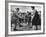 Arthur Murray and His Wife, While Giving a Rock 'N' Roll Demonstration-null-Framed Photographic Print