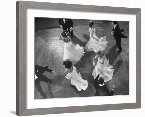 Arthur Murray Dance Instructors Dancing-Gjon Mili-Framed Photographic Print