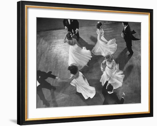 Arthur Murray Dance Instructors Dancing-Gjon Mili-Framed Photographic Print