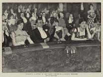 The Entr'Acte, a Scene in a London Theatre-Arthur Paine Garratt-Giclee Print