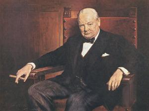 Sir Winston Churchill by Arthur Pan