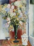 Summer Flowers in a Vase-Arthur Percy-Mounted Giclee Print