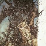 Never So Weary, Never So Woeful, Illustration to 'A Midsummer Night's Dream', 1908-Arthur Rackham-Giclee Print