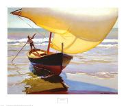 Fishing Boat-Arthur Rider-Framed Art Print