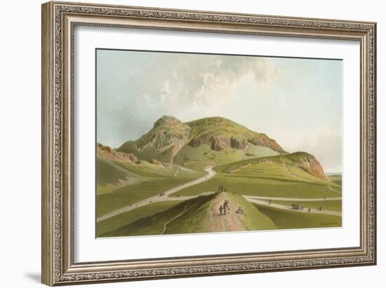 Arthur's Seat from St Leonards-English School-Framed Giclee Print