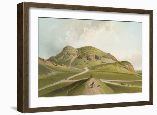 Arthur's Seat from St Leonards-English School-Framed Giclee Print