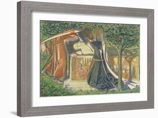 Arthur's Tomb-Dante Gabriel Rossetti-Framed Giclee Print