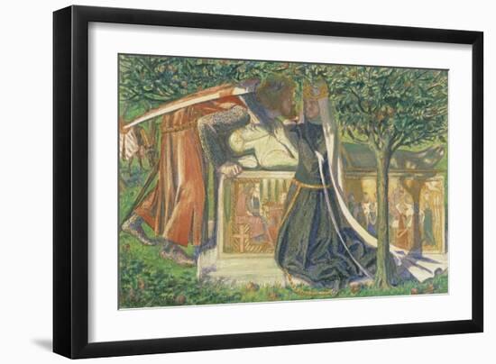 Arthur's Tomb-Dante Gabriel Rossetti-Framed Giclee Print