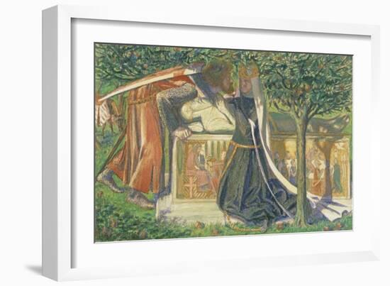 Arthur's Tomb-Dante Gabriel Rossetti-Framed Giclee Print