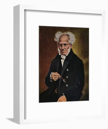 'Arthur Schopenhauer 1788-1860', 1934-Unknown-Framed Giclee Print
