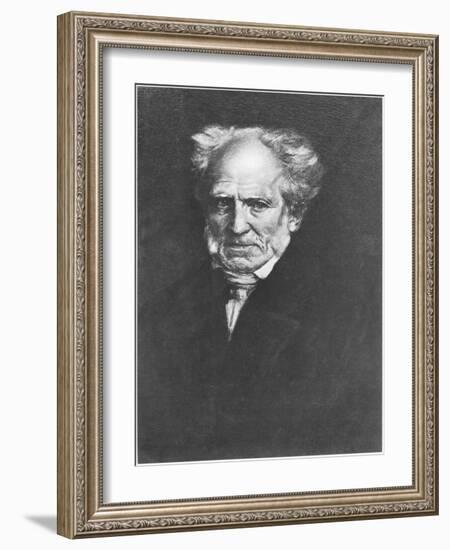 Arthur Schopenhauer-Franz Seraph von Lenbach-Framed Giclee Print