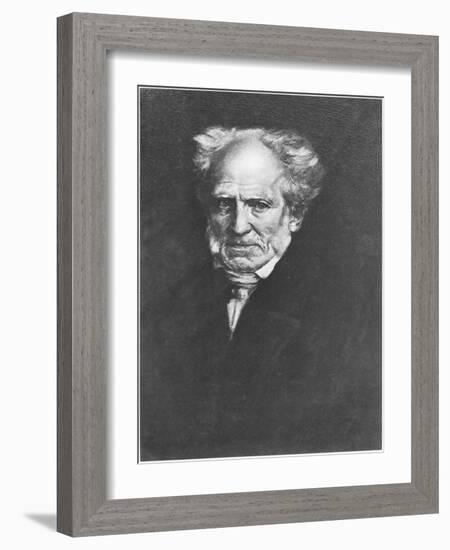 Arthur Schopenhauer-Franz Seraph von Lenbach-Framed Giclee Print