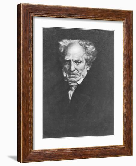 Arthur Schopenhauer-Franz Seraph von Lenbach-Framed Giclee Print