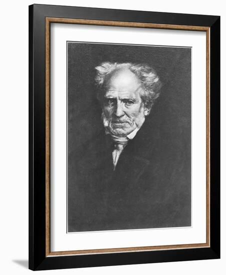 Arthur Schopenhauer-Franz Seraph von Lenbach-Framed Giclee Print