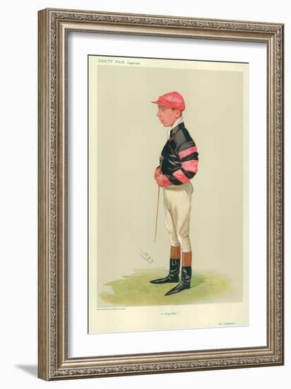 Arthur Templeman, a Rising Star, 7 November 1906, Vanity Fair Cartoon-Sir Leslie Ward-Framed Giclee Print