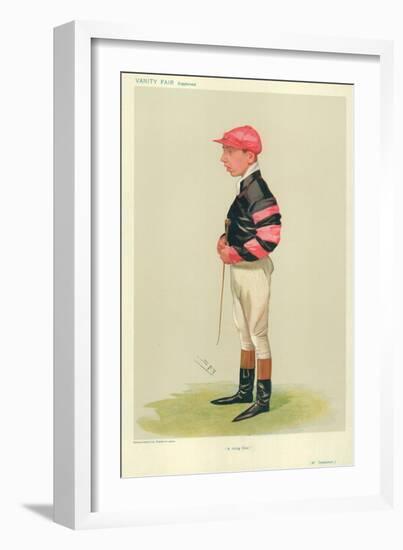 Arthur Templeman, a Rising Star, 7 November 1906, Vanity Fair Cartoon-Sir Leslie Ward-Framed Giclee Print