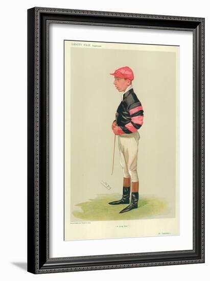 Arthur Templeman, a Rising Star, 7 November 1906, Vanity Fair Cartoon-Sir Leslie Ward-Framed Giclee Print