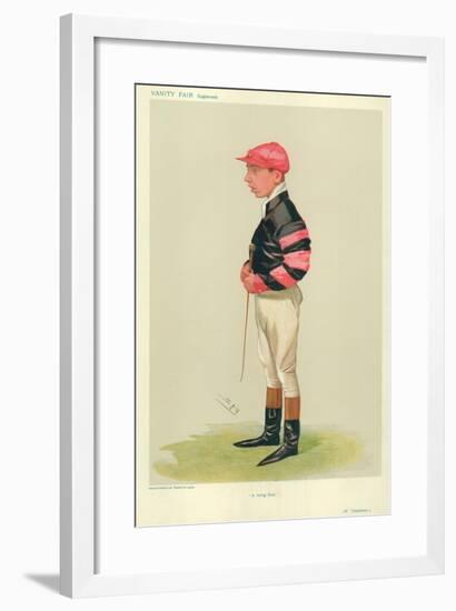 Arthur Templeman, a Rising Star, 7 November 1906, Vanity Fair Cartoon-Sir Leslie Ward-Framed Giclee Print