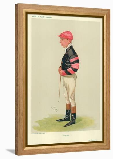 Arthur Templeman, a Rising Star, 7 November 1906, Vanity Fair Cartoon-Sir Leslie Ward-Framed Premier Image Canvas