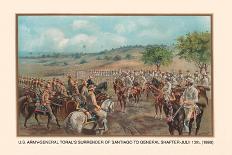 U.S. Army Pursuing Indians, 1876-Arthur Wagner-Framed Stretched Canvas