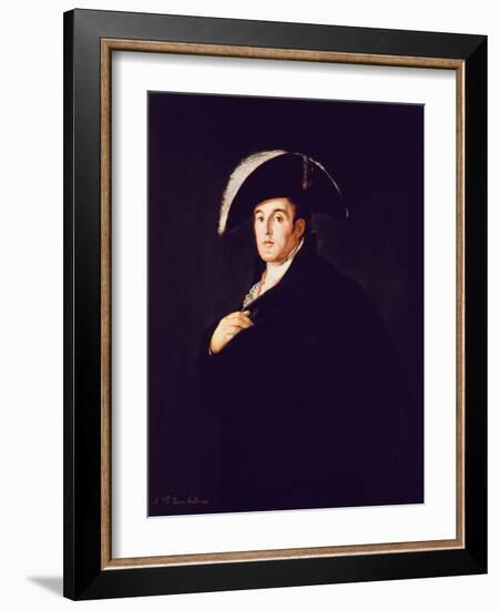 Arthur Wellesley, 1st Duke of Wellington, 1812-Francisco de Goya-Framed Giclee Print