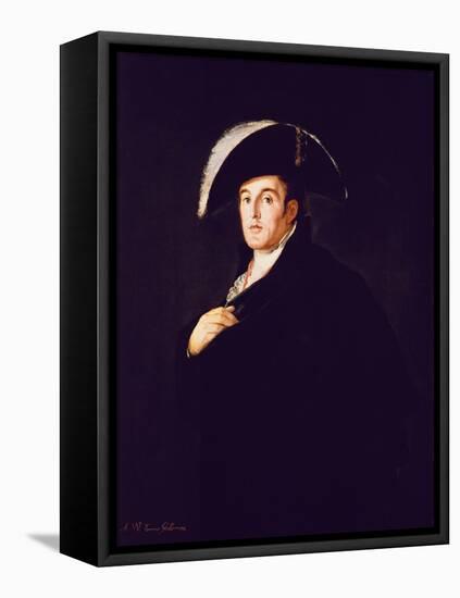 Arthur Wellesley, 1st Duke of Wellington, 1812-Francisco de Goya-Framed Premier Image Canvas