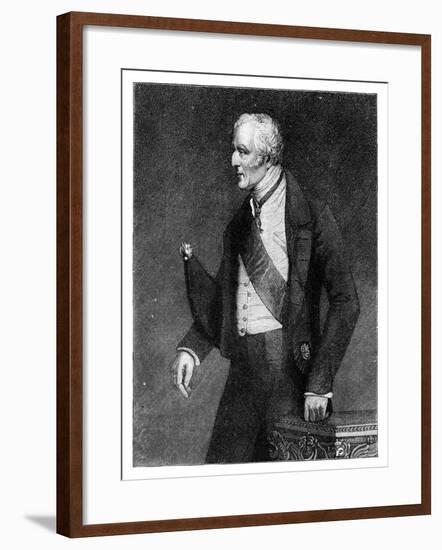 Arthur Wellesley, 1st Duke of Wellington, British Soldier and Statesman, Mid-19th Century-Conrad d'Orsay-Framed Giclee Print