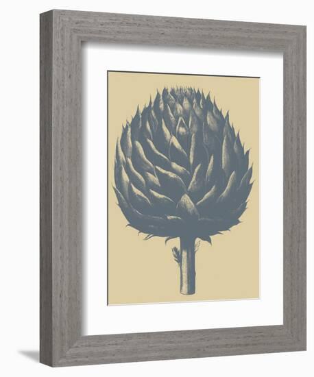 Artichoke 1-Botanical Series-Framed Art Print